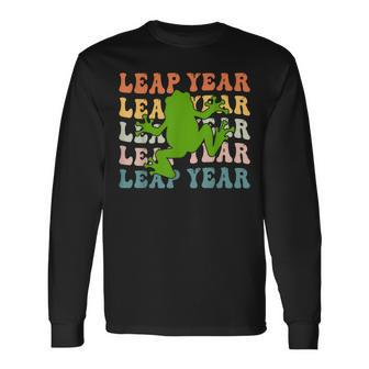 Leap Frog Leap Day 2024 Long Sleeve T-Shirt - Seseable