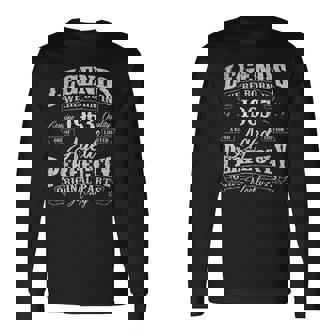 Legends Were Born In 1963 Year Of Birth Birthday Long Sleeve T-Shirt - Thegiftio UK
