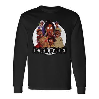 Legends Martin Characters Long Sleeve T-Shirt - Monsterry UK