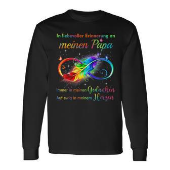 In Liebevoller Erinnerung An Meinen Papa Immer In Meinen Langarmshirts - Geschenkecke