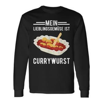 Lieblingfrüse Currywurst Currywurst Ruhr Area Langarmshirts - Seseable