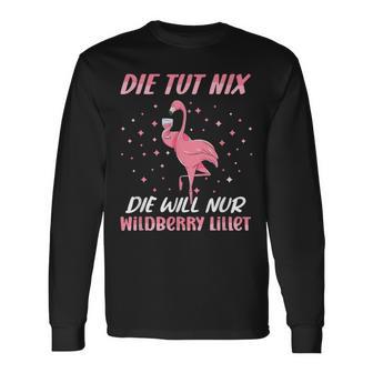 Lieblingscocktail Die Tut Nix Die Will Nur Wild Berry Lillet S Langarmshirts - Geschenkecke