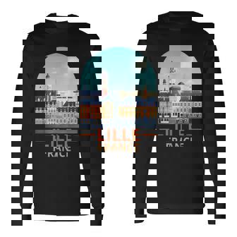 Lilleoyageoyageacancesoyage Souvenir Lille France T-shirt à manches longues - Cadeauxyz