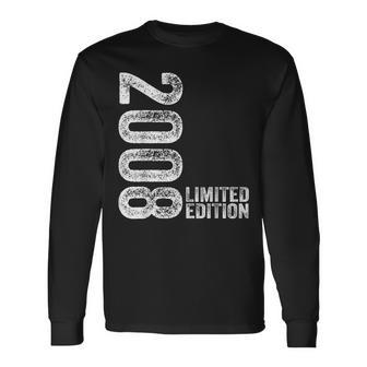 Limited Edition 2008 Boy 16 Years Vintage 16Th Birthday Long Sleeve T-Shirt - Monsterry AU