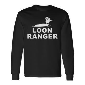 Loon Ranger Bird Watching Long Sleeve T-Shirt - Monsterry AU