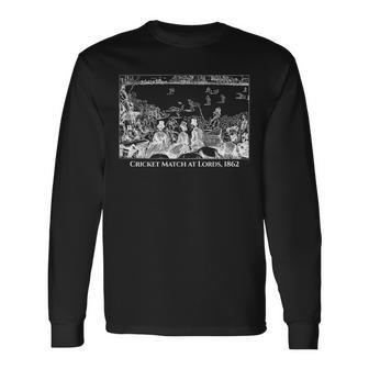 Lords Of Cricket Vintage 1862 Long Sleeve T-Shirt - Monsterry DE