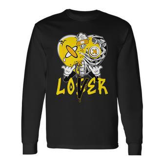 Loser Lover Dripping Heart Yellow 5S For Women Long Sleeve T-Shirt - Monsterry UK