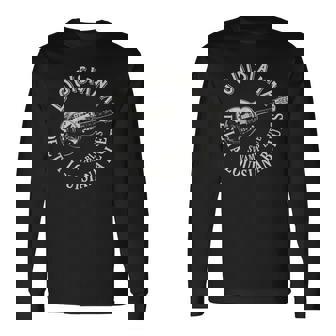 Louisiana Swamp Blues American Guitar Music Vintage Long Sleeve T-Shirt - Thegiftio