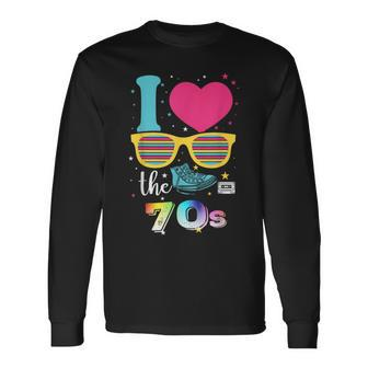 Love The 70S Vintage 1970 Long Sleeve T-Shirt - Monsterry DE