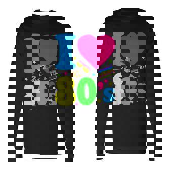 I Love The 80'S 80'S T-shirt à manches longues - Cadeauxyz