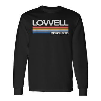 Lowell Massachusetts Ma Hometown Lowellian Home State Long Sleeve T-Shirt - Monsterry