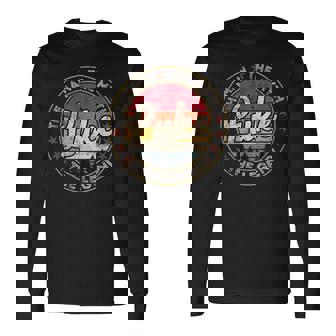 Luke The Man The Myth The Legend Personalized Name Long Sleeve T-Shirt | Mazezy