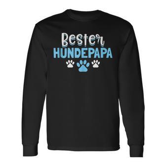 Lustig Hunde Papa Spruchater Männer Stolzer Hundevater Langarmshirts - Geschenkecke