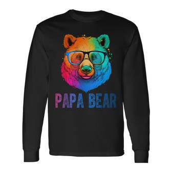 Lustiger Papa-Bär-Vatertag Opa-Vater Langarmshirts - Geschenkecke