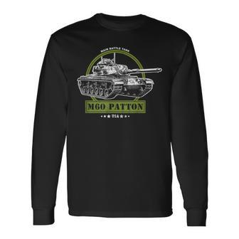 M60 Patton Main Battle Tank Long Sleeve T-Shirt - Monsterry AU