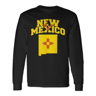 Made In New Mexico I Love New Mexico Home Long Sleeve T-Shirt - Monsterry