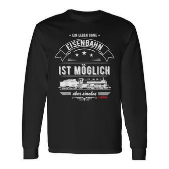 Maerklin Ein Leben Ohne Eisenbahn Langarmshirts - Seseable