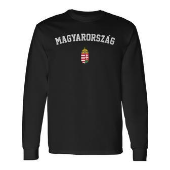 Magyarorszag Hungary Hungary S Langarmshirts - Seseable