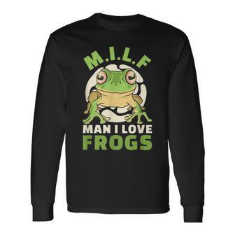 Man Ich Liebe Frogs MILF Frog Langarmshirts - Geschenkecke