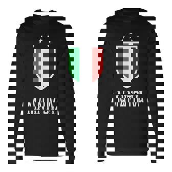 Mantova Italia Italiana Italia Camiseta de manga larga - Regaloses