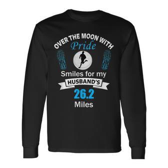 Marathon Support Husband 262 Miles Race Runner Long Sleeve T-Shirt - Monsterry CA