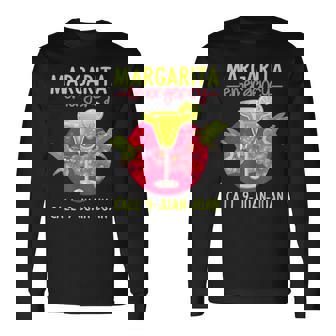 Margarita Emergency Mexican Fiesta Cinco De Mayo Long Sleeve T-Shirt | Mazezy
