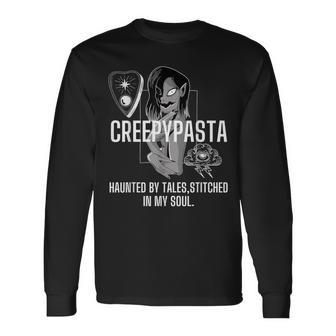 Masky Creepypasta Clothes Girls Anime Cosplay Creepypasta Long Sleeve T-Shirt - Seseable