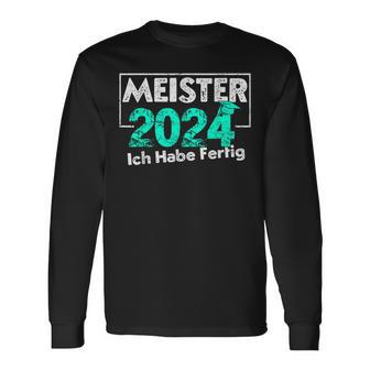 Master 2024 Masterletter Master Exam Langarmshirts - Seseable