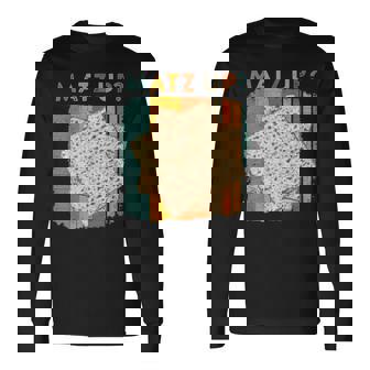 Matz Up Matzo Slang Wassup What's Up Wuzzup Pessah T-shirt à manches longues - Cadeauxyz