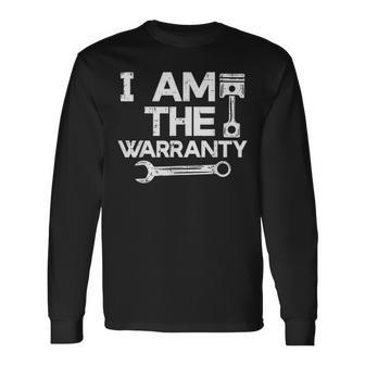 Mechanic I Am The Warranty Car Auto Technician Men Long Sleeve T-Shirt - Monsterry