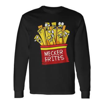 Mecker Frites Meckerfritze Scolding Fries Langarmshirts - Seseable