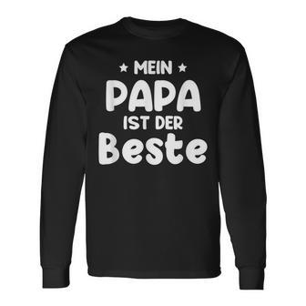 Mein Papa Ist Der Beste S Langarmshirts - Geschenkecke