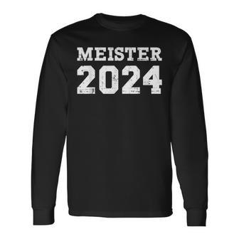 Meister 2024 Championship Football Handballolleyball Langarmshirts - Geschenkecke