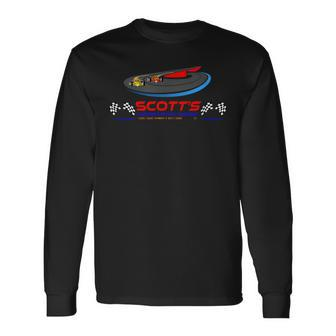 Men's Scott's House Of Ho Racing Long Sleeve T-Shirt - Thegiftio UK