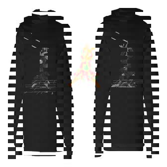 Meyer Rabbitolumen 1 Para Fondo Oscuro Camiseta de manga larga - Regaloses
