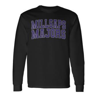 Millsaps College Majors Jackson Arch Long Sleeve T-Shirt - Monsterry DE