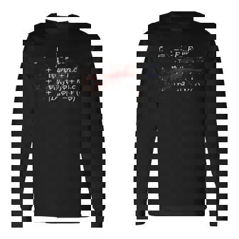 Modèle Standard De Physique Théorique Lagrangienne De Higgs Boson T-shirt à manches longues - Cadeauxyz