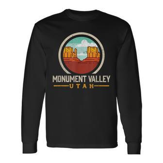 Monument Valley Graphic Classic Vintage Seal Long Sleeve T-Shirt - Monsterry DE