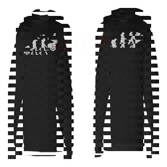 Motociclistas Ciclistas Carreras Moto Evolution Camiseta de manga larga - Regaloses