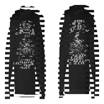 Motorista Divertido Biker Moto No Me Envejezco Motero Camiseta de manga larga - Regaloses
