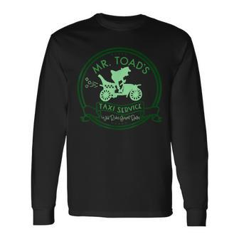 Mr Toad's Taxi Service Trendy Long Sleeve T-Shirt - Thegiftio