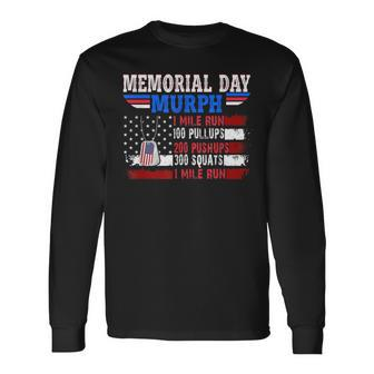 Murph 2024 Memorial Day Patriotic Day Long Sleeve T-Shirt - Seseable