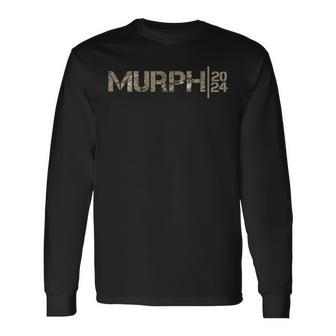 Murph Iron Body Amarillo Camo Dark Long Sleeve T-Shirt - Seseable