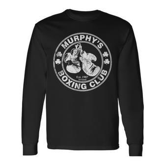 Murphy's Boxing Club 1987 Irish Surname Boxing Long Sleeve T-Shirt - Monsterry UK