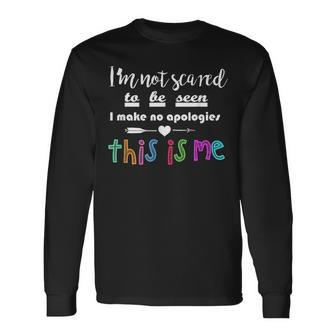 This Is Me Musical Theatre Performer Broadway Fan Long Sleeve T-Shirt - Monsterry AU