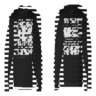 Muss Zum Chor Langarmshirts - Seseable