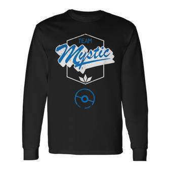 Mystic Team Video Game Long Sleeve T-Shirt - Monsterry