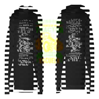 Nacido Para Conducir Tractor Futuro Agricultor Camiseta de manga larga - Regaloses