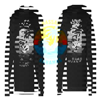 Nassau Bahamas Souvenir Long Sleeve T-Shirt - Thegiftio UK