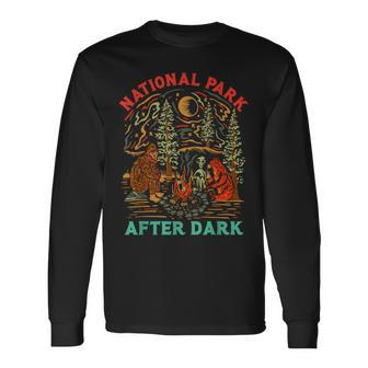 National Park After Dark Long Sleeve T-Shirt | Mazezy